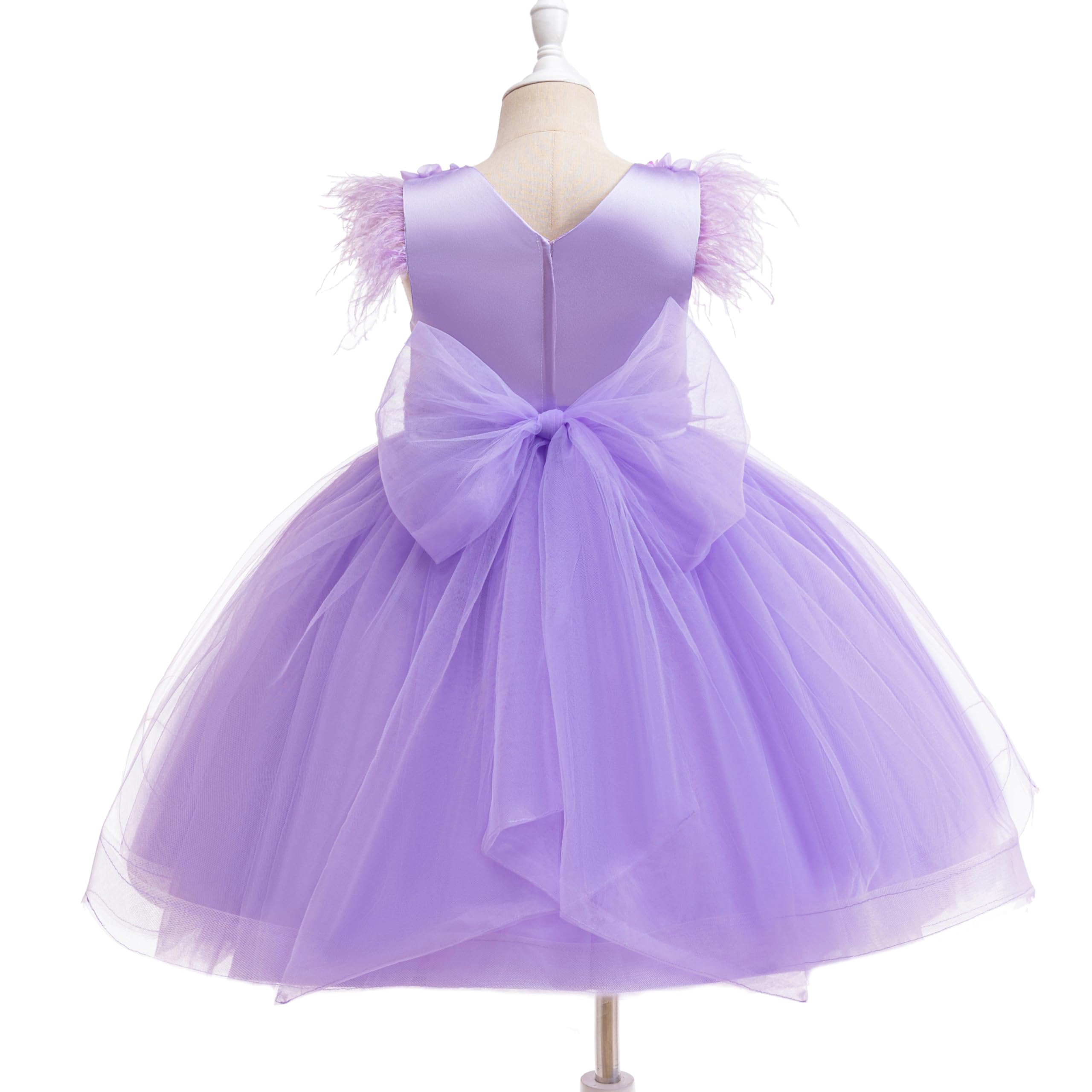 5182 Wholesale Toddler Flower Girls Tulle Dress Birthday Pageant Party Princess Formal Dresses Wedding Fancy Fairy Dress for Girls