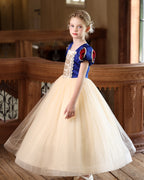 5213 Kids Dresses for Girls Princess Dress Pageant Boutique Banquet Girl Evening Gown Party Prom 8 Year Old Girls Clothes