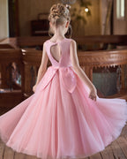 5267 Kids Dresses for Girls Elegant Sequin Lace Formal Princess Frock for 6-11Y with Wedding Birthday Party Flower Girls' Dress