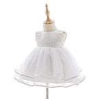 7862 Wholesale Best Smocked Summer Dress for Newborn 1 Year Old Baby Girls Birthday Christening Baptism Made in China Guangzhou