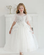 5133 Wedding Dresses Princess Sequin Lace Gown Flower Girls Dress up Birthday Christmas Luxury Kids Clothes