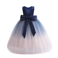 7809 Kids Dresses for Girls Gown Fluffy Mesh Layered Modeling Kid Evening Party Dresses Princess for 3-13 Years