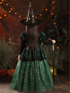 7905 Dance Cosplay New Design Beautiful Wholesale Festival Kids Girl Halloween Dress Party Fancy Princess Dresses Prom Ball Gown