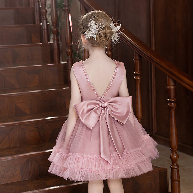 5138 Hot Sale  Kids Dresses for Girls Children's Flower Performance Girls Wedding Princess Dresses