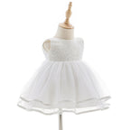 7862 Wholesale Best Smocked Summer Dress for Newborn 1 Year Old Baby Girls Birthday Christening Baptism Made in China Guangzhou