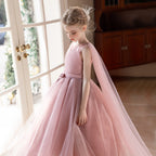 5159 Flower Girl Wedding Bridesmaid Dress 4-12 Birthday Party Ball Gown Evening Dress Elegant Princess Dress for Girl