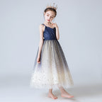8560 Glitter Soft  Tulle Flower Girls' Dresses Birthday Party Pageant Fancy Dresses