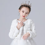 923 New Style Female Party Shawl Winter Warm Vest Cape Elegant Wedding Banquet Elegant Fake Fur Shawl