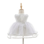 7862 Wholesale Best Smocked Summer Dress for Newborn 1 Year Old Baby Girls Birthday Christening Baptism Made in China Guangzhou