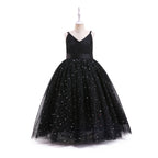 7688 Dresses Ball Gown Wedding Pageant Fashion Flower Girl Dress Girls Tulle Cute Fancy Formal Princess Elegant