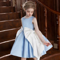 5160 Pink Kids Girls' Party Dress Birthday Elegant Princess Flower Girls' Dresses for Wedding Children Dresses Kids Girls' Wear
