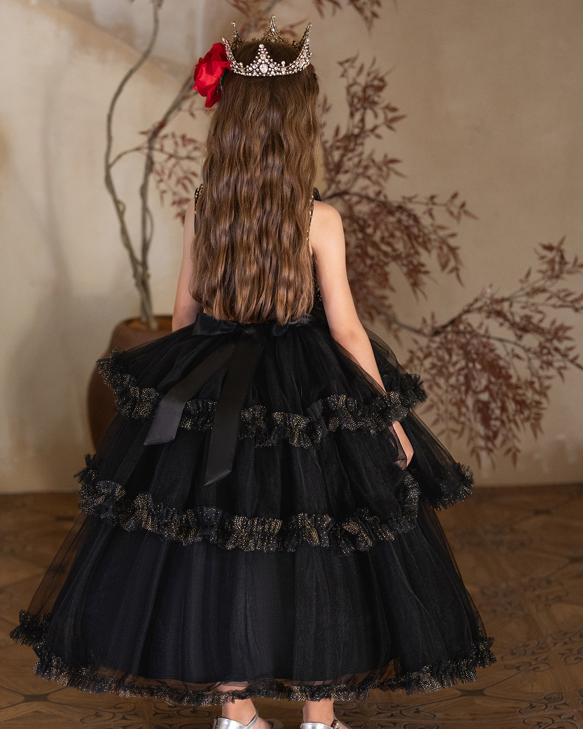 5202 Halloween Kids Clothes Children Costume Cosplay Costume Clothes Girl Witch Festival Princess Girls Party Dresses