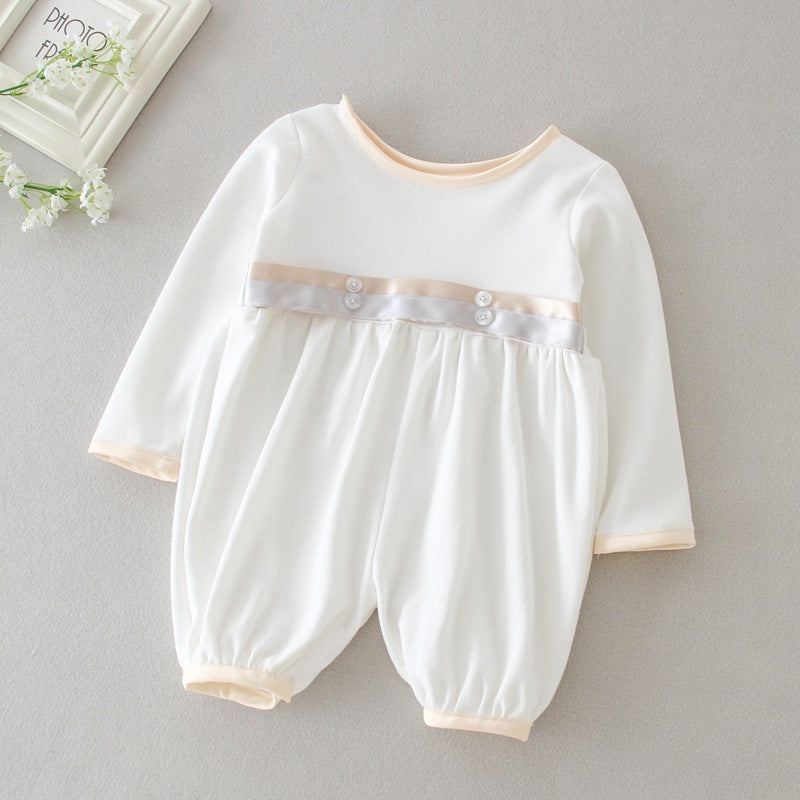 7592 White Infant Baby Knit Jumper Christening Boy Girl Baby Clothes Baptism With Hat