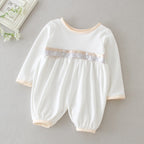 7592 White Infant Baby Knit Jumper Christening Boy Girl Baby Clothes Baptism With Hat