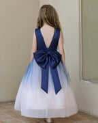 7809 Kids Dresses for Girls Gown Fluffy Mesh Layered Modeling Kid Evening Party Dresses Princess for 3-13 Years