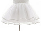 7862 Wholesale Best Smocked Summer Dress for Newborn 1 Year Old Baby Girls Birthday Christening Baptism Made in China Guangzhou