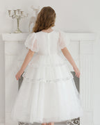 5133 Wedding Dresses Princess Sequin Lace Gown Flower Girls Dress up Birthday Christmas Luxury Kids Clothes