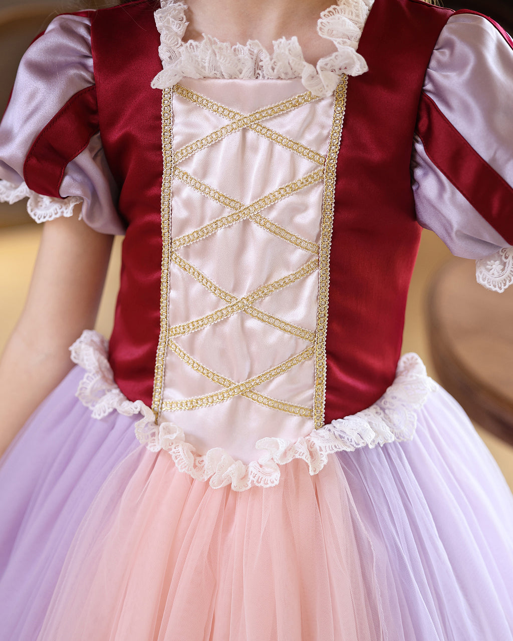 5209 Princess Dresses for Kids Prom Ball Gowns Elegant Festival Party Puffy Flower Girl Dress Piano Performance Clothing