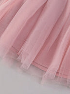 7822 Toddler Girl Clothes Flower Birthday Christening Baptism Dress for Baby Girl