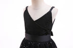 7688 Dresses Ball Gown Wedding Pageant Fashion Flower Girl Dress Girls Tulle Cute Fancy Formal Princess Elegant