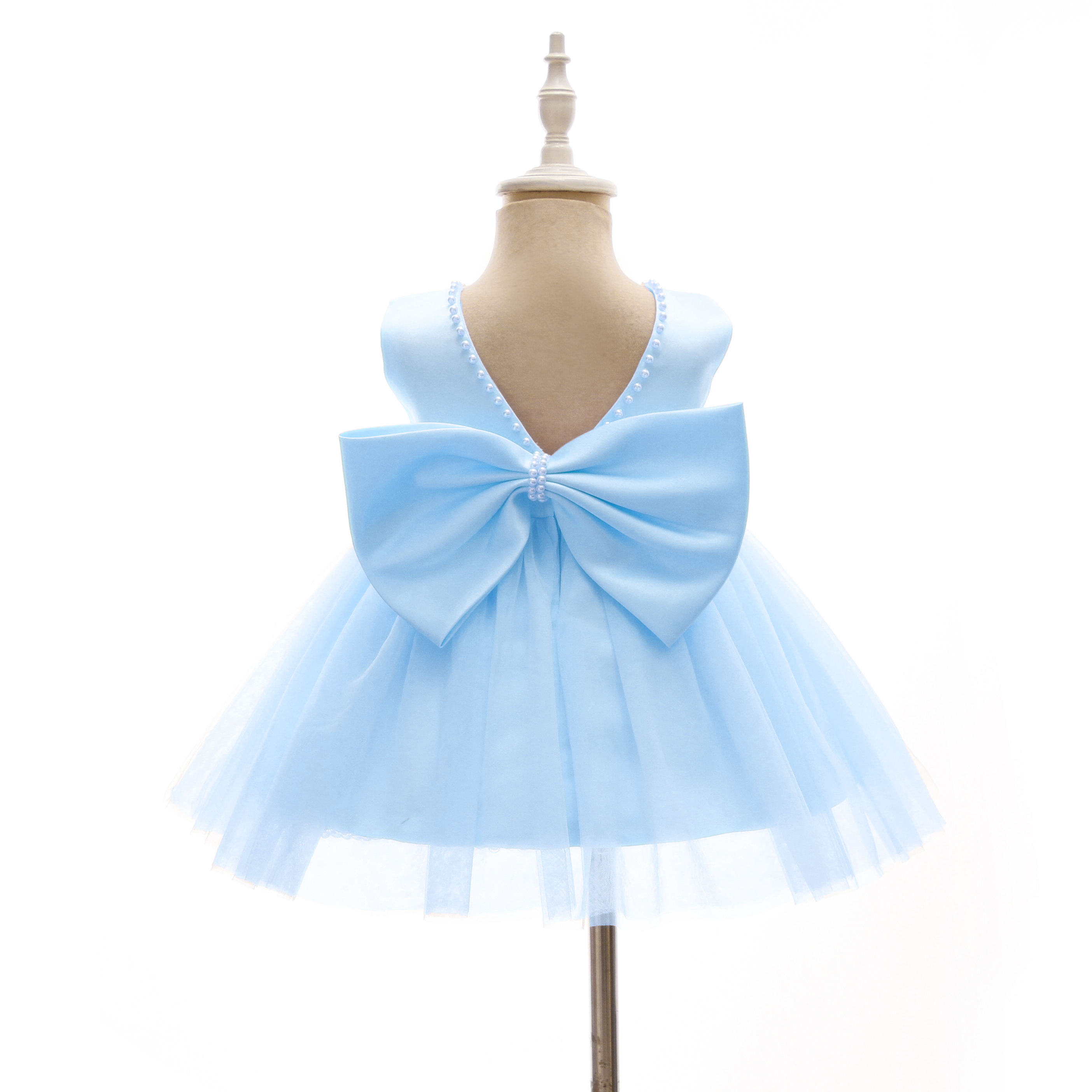 7522 Summer Baby Frock Newborn Baby Clothes Princess Birthday Party Baby Dress 1 Year Old Gir