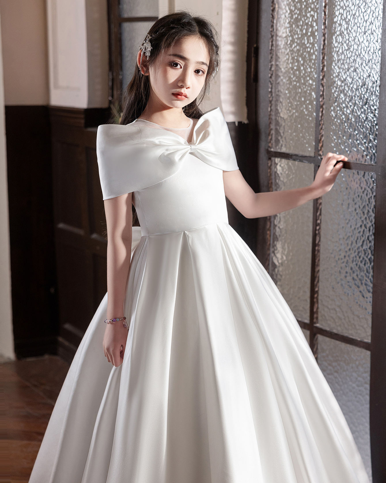 5167 Wholesale 8-16 Years Girls Summer Evening Flower Girl Dress Wedding Prom Pageant Birthday Party Kids Children Formal Dress