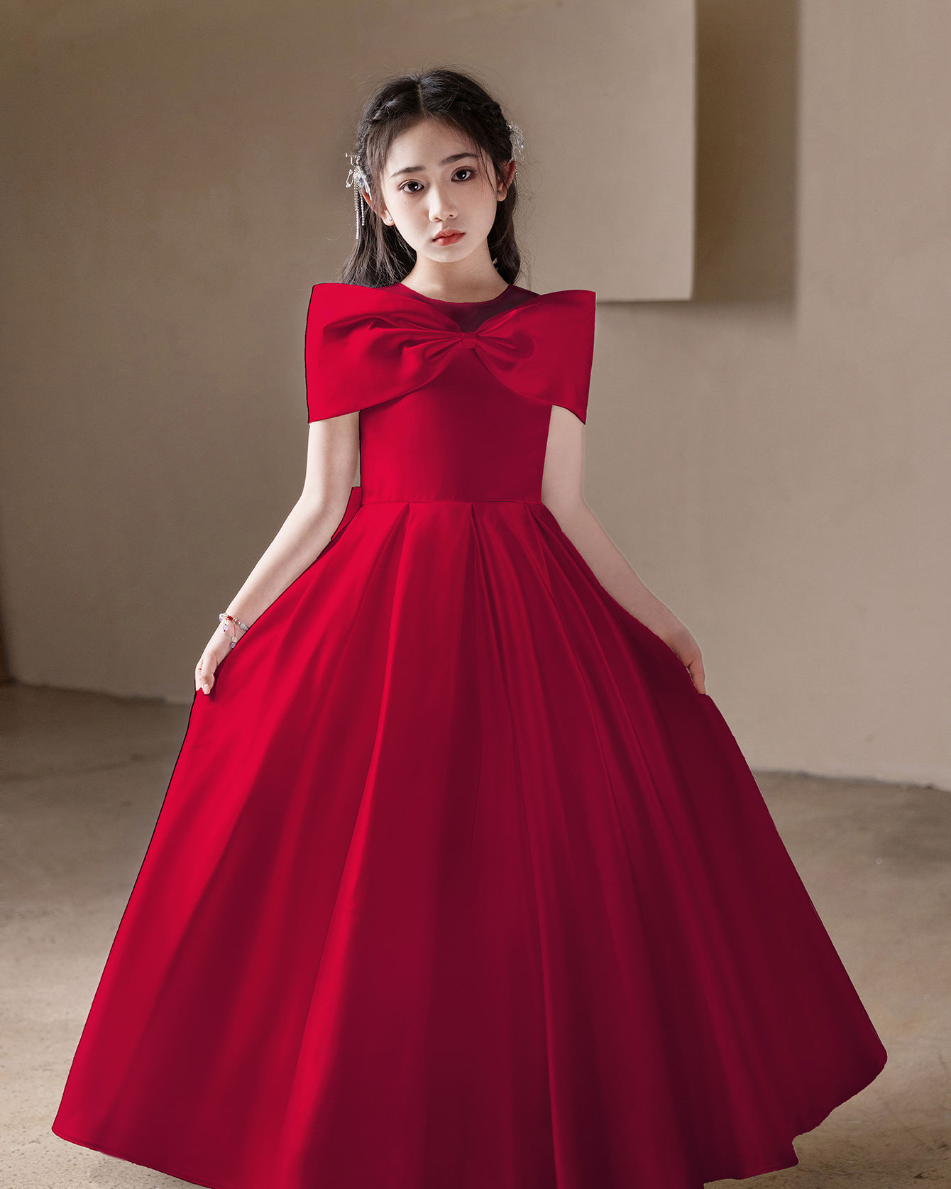 5167 Wholesale 8-16 Years Girls Summer Evening Flower Girl Dress Wedding Prom Pageant Birthday Party Kids Children Formal Dress