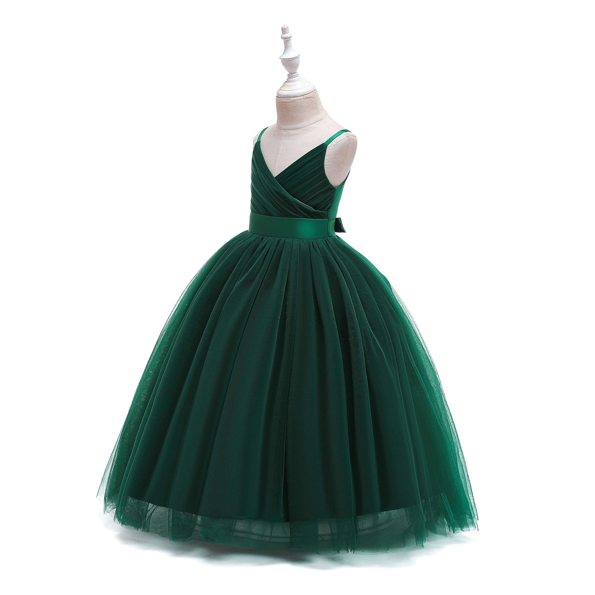 9726 Wholesale Elegant Purple Princess Evening Gown Flower Girl Wedding Birthday Party Dress Kids Teenager Girls Formal Dresses