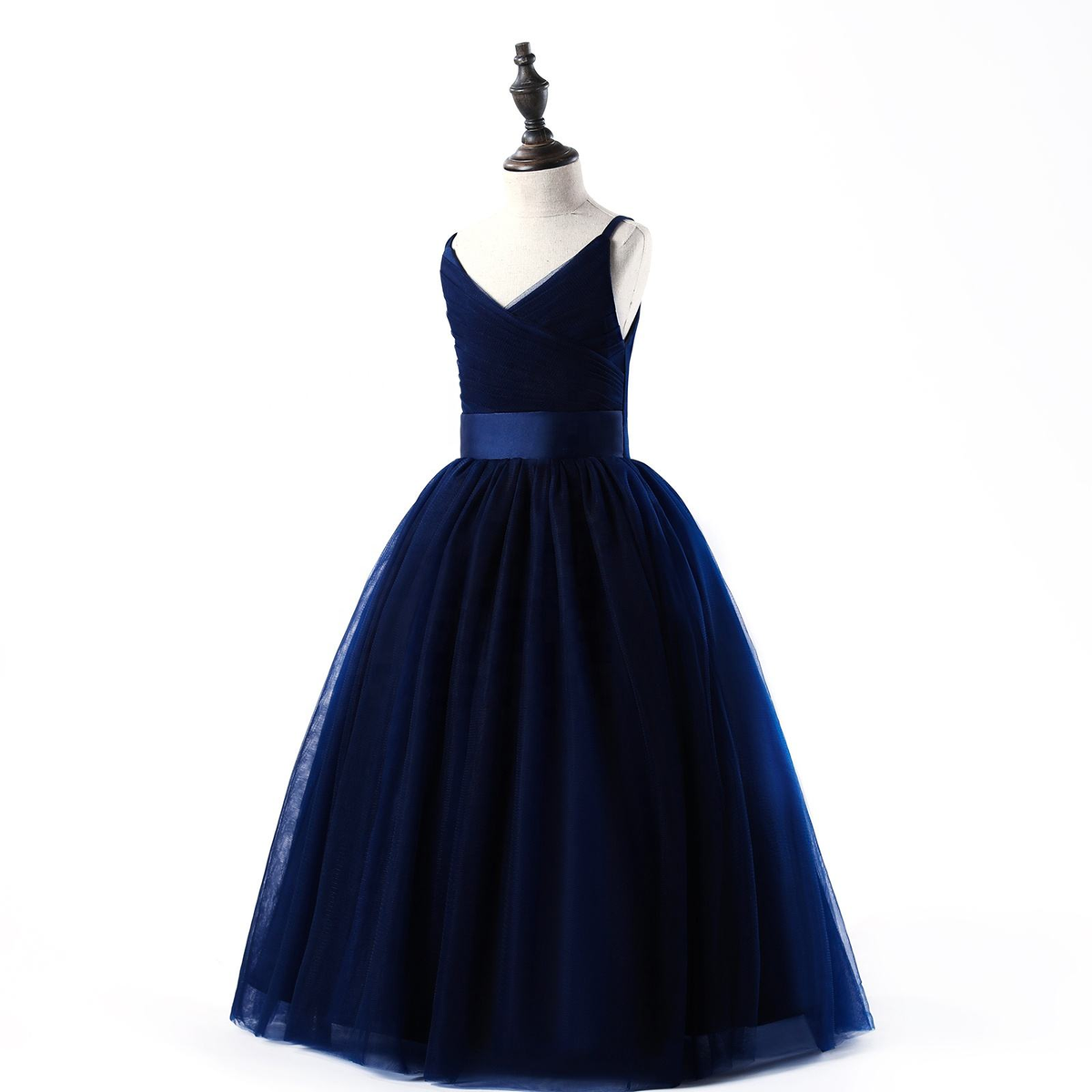 9726 Wholesale Elegant Purple Princess Evening Gown Flower Girl Wedding Birthday Party Dress Kids Teenager Girls Formal Dresses