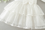 9161 Baby Girl Christening Gown Flower Girl Special Occasion Dress Wedding Formal Dress 12 Months