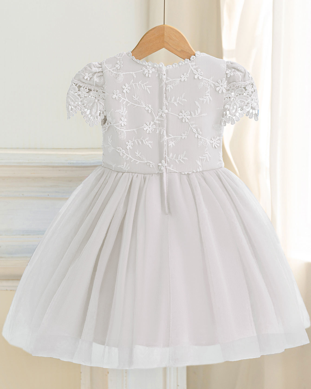 6258 Wholesale Little Girl Gold Party Dress Frock 3Y Fancy Princess Dress 2 Years Baby Girl Tulle Embroidery Birthday Gown