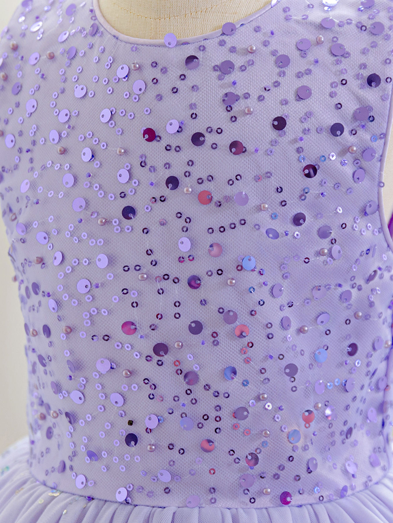 5265 Flower Girl Long Dress Backless Shiny Princess Kids Girls Clothes Princess Dresses for Girl Party Birthday