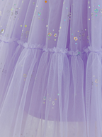 5265 Flower Girl Long Dress Backless Shiny Princess Kids Girls Clothes Princess Dresses for Girl Party Birthday