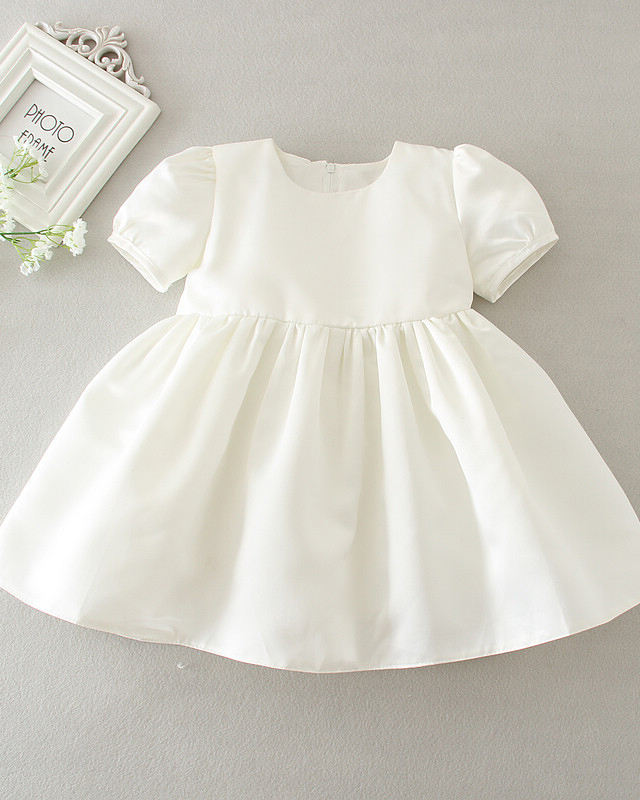 1785 Baby Dresses Baby Girls Baptism Dress Birthday Party Designs Wedding White Dressgirls Babies Clothes Set Frocks