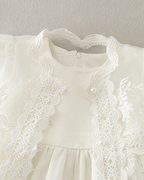 1785 Baby Dresses Baby Girls Baptism Dress Birthday Party Designs Wedding White Dressgirls Babies Clothes Set Frocks