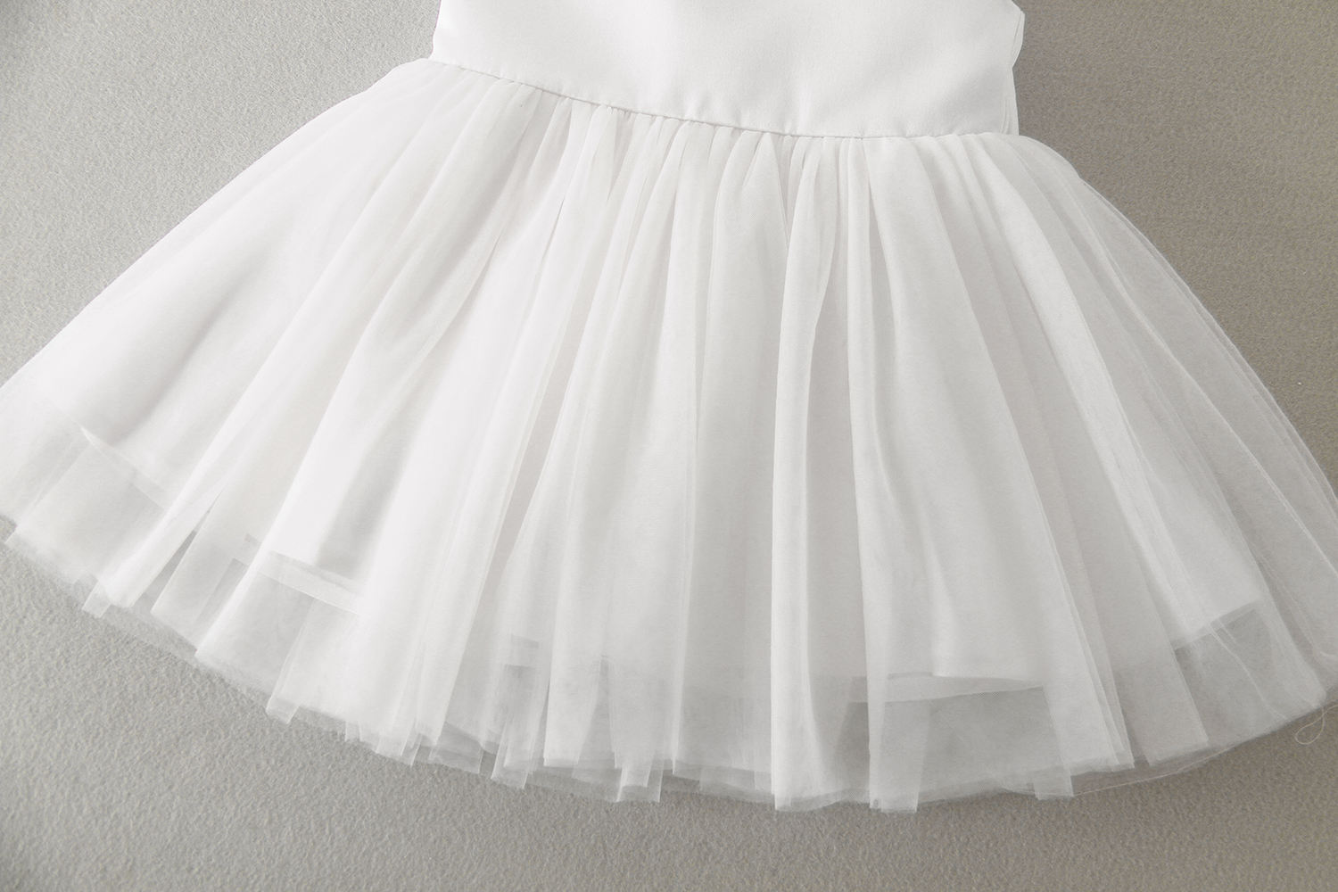 7522 Elegant Tulle Dresses Kids Beaded Flower Baby Girl Dress Fashion Formal New Design Pageant Prom Wedding