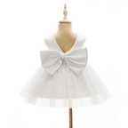 7522 Elegant Tulle Dresses Kids Beaded Flower Baby Girl Dress Fashion Formal New Design Pageant Prom Wedding