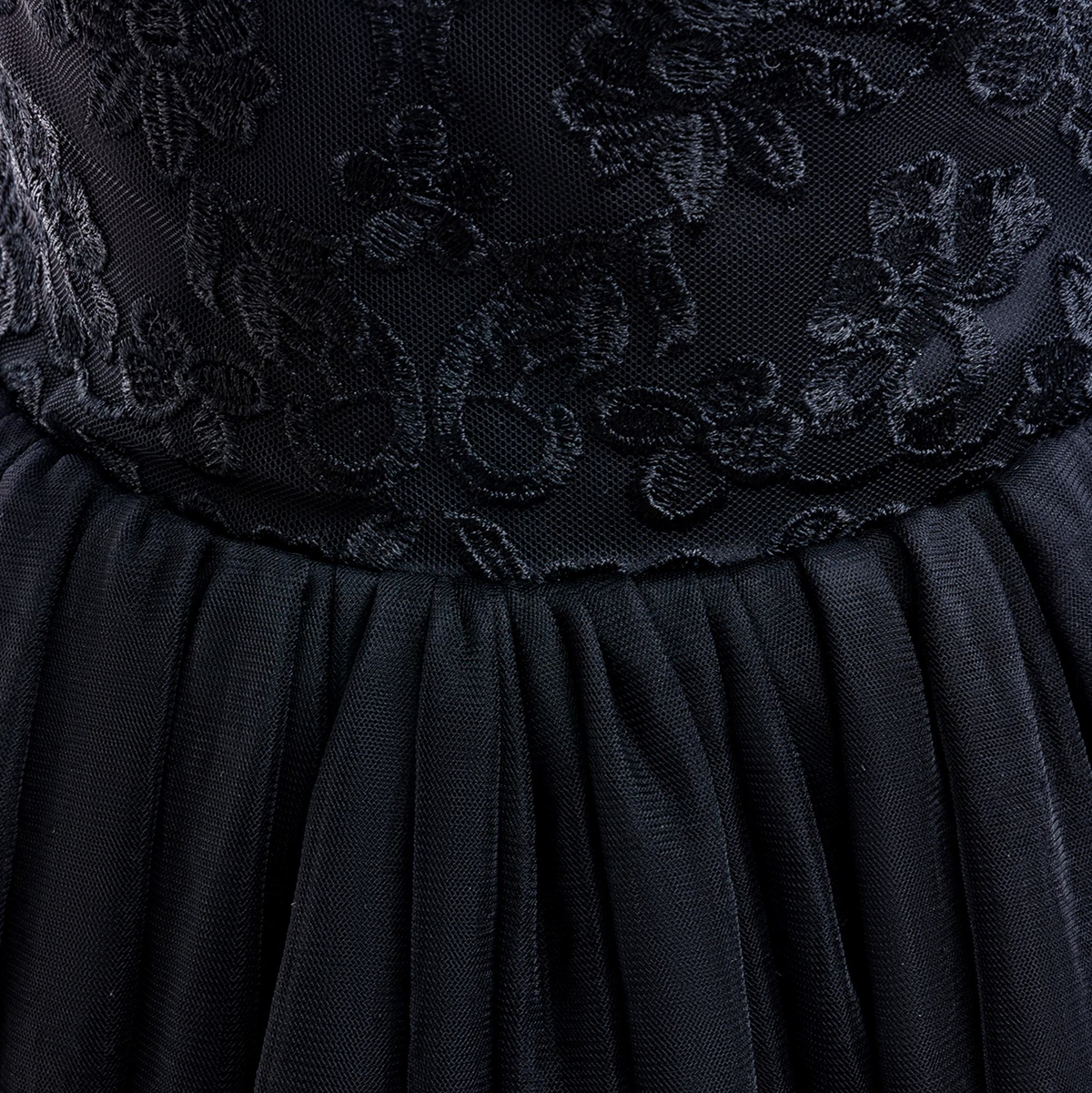 7893 Casual Kids Tulle New Design Princess Teenage Embroidery Flower Girl Dress Backless Dresses Lace Girls Wedding Fashion Luxury