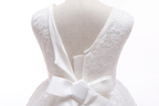 7568 Lace Prom Pageant Fancy Flower Girl Dress Sleeveless Elegant Wedding Ball Gown Tulle Kids Girls Formal Princess Cute Dresses