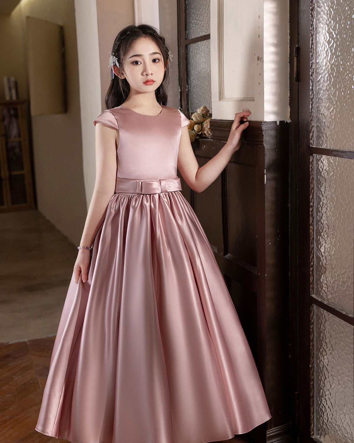 5081 Wholesale Princess Dress for Girl Party Dress Evening Clothes for Girls Formal 12 Years Birthday Dresses for Teenage Girls