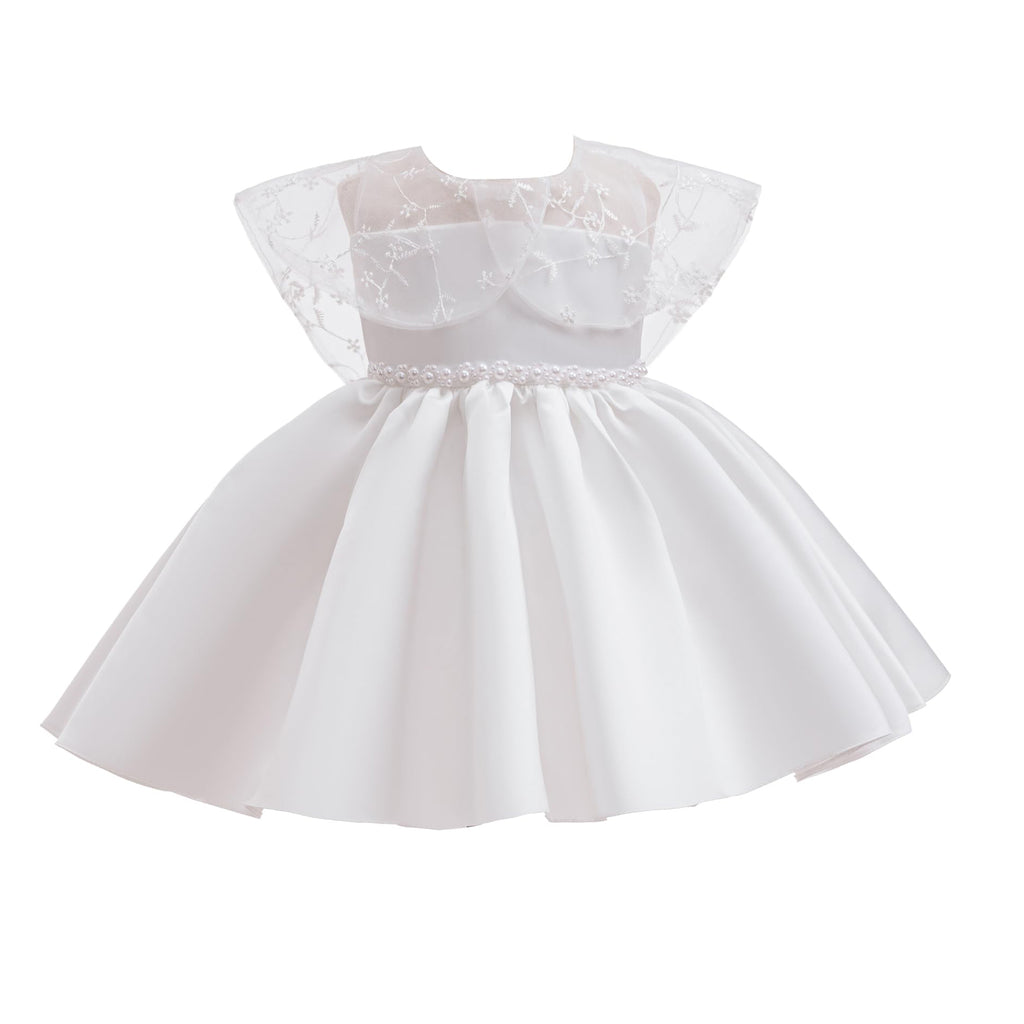 5256 Toddler Baby Girls Princess Birthday Dress Flower Girl Pageant Party Tutu Wedding Formal Dresses Tulle Gown Kids Dresses