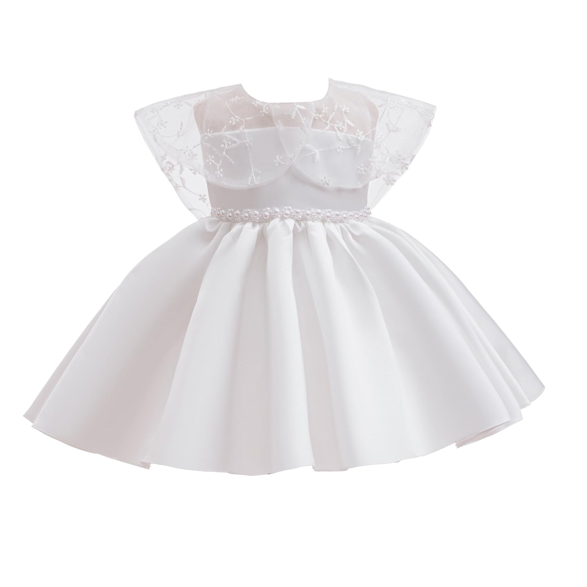 5256 Toddler Baby Girls Princess Birthday Dress Flower Girl Pageant Party Tutu Wedding Formal Dresses Tulle Gown Kids Dresses