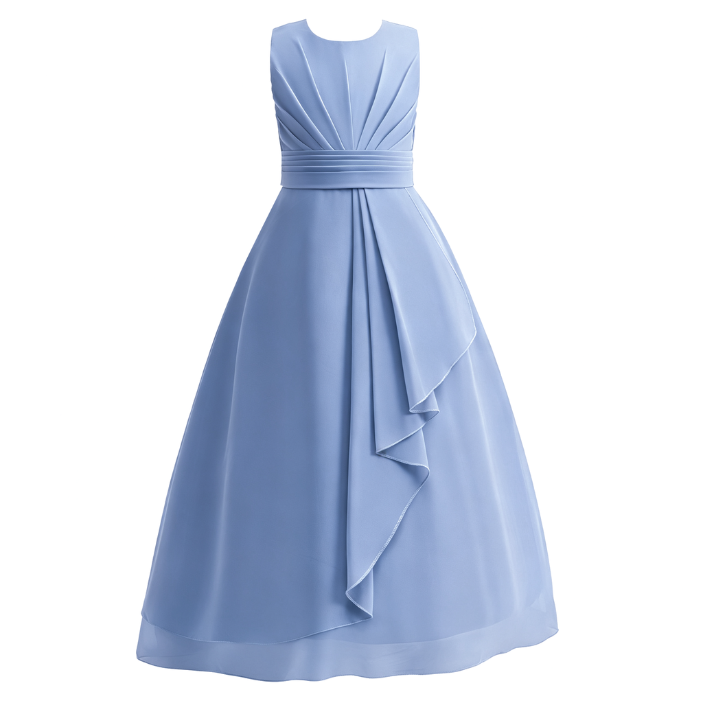 5129 Elegant Style Children's Evening Dresses for Girls 12 Years Princess Big Girl Dress Summer Kid Birthday  Frocks
