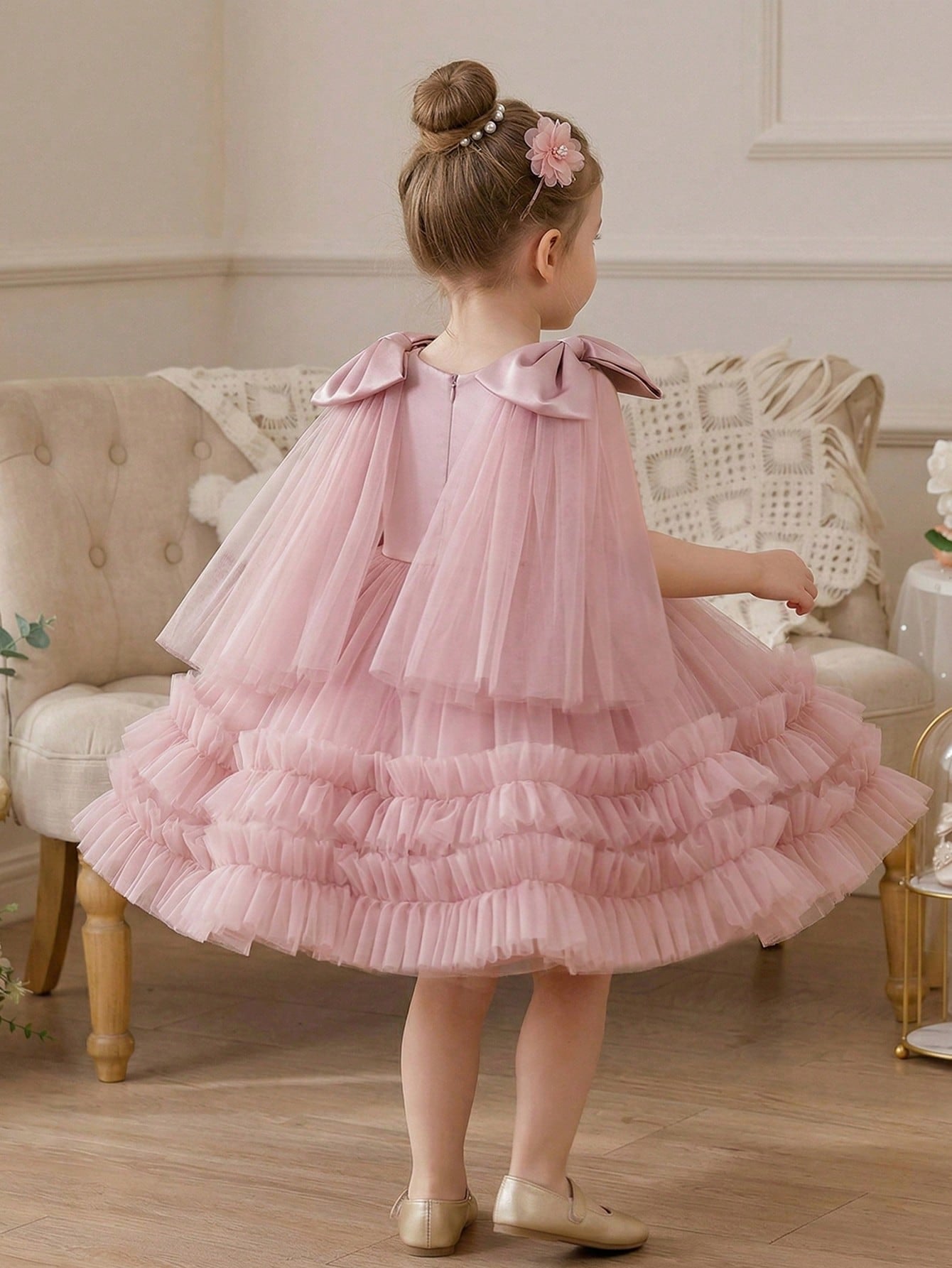 5188 Wholesale Toddler Girls Gown Western Dress Design Birthday Party Wear Frock Dress Baby Clothes for Kids Little Girls 6 Years