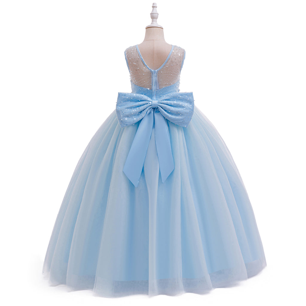 5137 Wholesale White Lace First Communion Dress Kids Flower Girl Formal Wear for Church First Holy Communion Ceremony（副本）