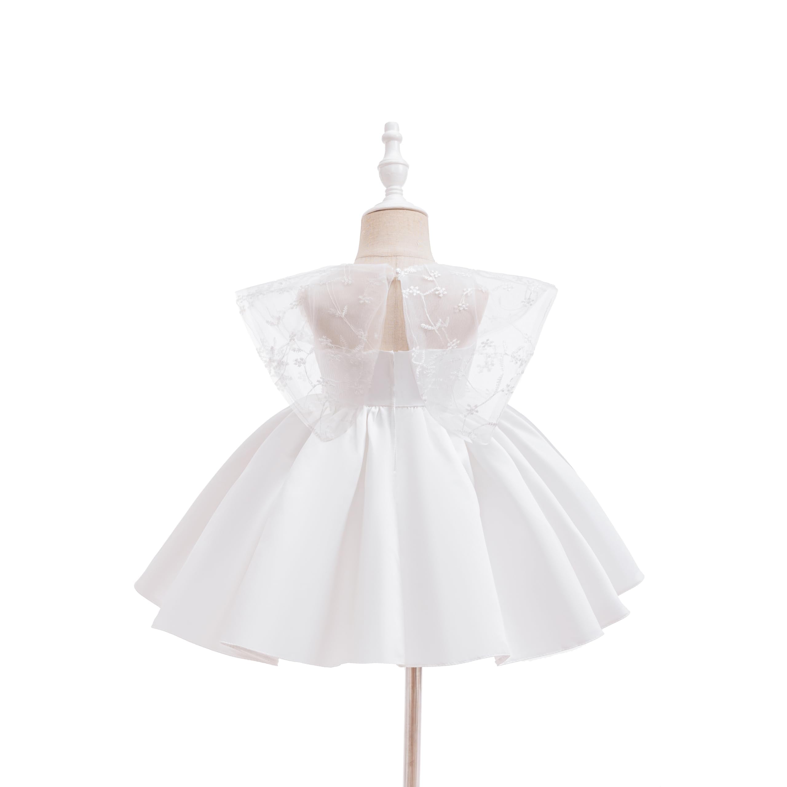 5256 Toddler Baby Girls Princess Birthday Dress Flower Girl Pageant Party Tutu Wedding Formal Dresses Tulle Gown Kids Dresses