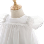 7883 Formal Dresses Luxury Baby Girls Wholesale Flower Baby Girl Dress Casual Ball Gown Bow Princess Wedding Fancy Cute High Quality