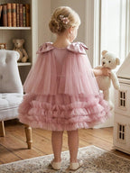 5188 Wholesale Toddler Girls Gown Western Dress Design Birthday Party Wear Frock Dress Baby Clothes for Kids Little Girls 6 Years