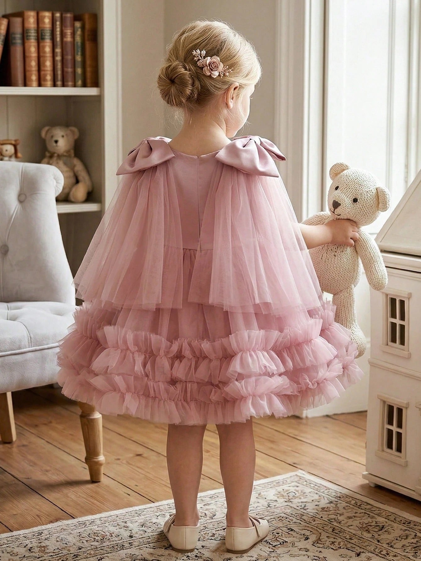 5188 Wholesale Toddler Girls Gown Western Dress Design Birthday Party Wear Frock Dress Baby Clothes for Kids Little Girls 6 Years