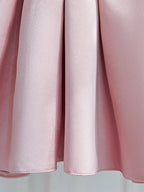 5370 Wholesale Beaded Satin Formal Fancy Princess Party Wear Dress Sets Frocks Gown for Young Kids Toddler Little Girls 4-8Y